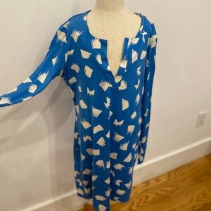 Diane von Furstenberg DVF Jersey Silk Tunic Size 6